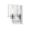 Z-Lite 1 Light Wall Sconce 462-1S-CH, Silver view 3