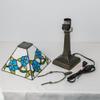 ANYE Tiffany Style Table Lamp Mosaic Stained Handmade Glass Lamp Shade Antique Vintage Desk Lamp with Pull Chain TD0305 view 3