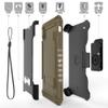 Beyond Cell Trishield Series Compatible With iPhone Xs Max Case/ Military Grade Rugged Cover + [Metal Kickstand]+[Belt Clip Holster] Compatible With Apple iPhone Xs MAX 6.5" (2018) - Brown view 3
