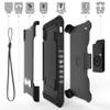 Beyond Cell Trishield Series Compatible with iPhone Xs Max Case/Military Grade Rugged Cover + [Metal Kickstand]+[Belt Clip Holster] Compatible with Apple iPhone Xs MAX 6.5" (2018) - Black view 3