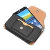 Faux Leather Belt Clip Holster Pouch Case for Samsung Galaxy S25 S24 S23 S22 S21 S10e iPhone 17 16e 15 14 13 12 iPhone Xs 11 Pro iPhone SE Google Pixle 7a 5 4a 3 (Black) view 3