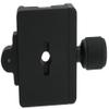 Desmond DAC-60 60mm QR Clamp 3/8" w 1/4" Adapter & Level Arca-Swiss Compatible for Tripod Head Quick Release view 2