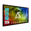 Akia Screens Fixed Frame Projector Screen 110 inch 16:9 8K 4K Ultra HD 3D Ready Wall Mount CINEWHITE UHD-B 110 Projection Screen for Indoor Movie Video Home Theater Cinema Office AK-FF110WH2 view 1