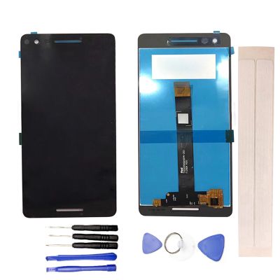 JayTong LCD Display & Replacement Touch Screen Digitizer Assembly with Free Tools for No-kia 2.1 No-kia 2 2018 TA-1080 TA-1092 Black