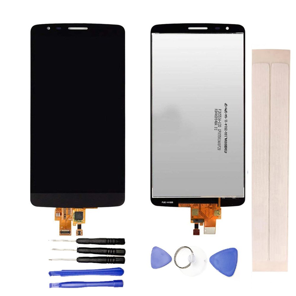 JayTong LCD Display & Replacement Touch Screen Digitizer Assembly with Free Tools for L-G G3 D850 D851 D855 VS985 LS990 Black