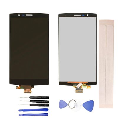 JayTong LCD Display & Replacement Touch Screen Digitizer Assembly with Free Tools for L-G G4 H810 H811 H815 Single SIM Black