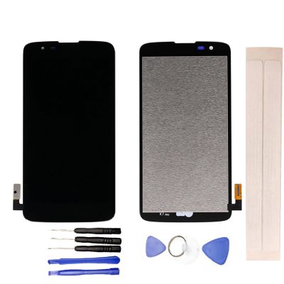 JayTong LCD Display & Replacement Touch Screen Digitizer Assembly with Free Tools for L-G Tribute 5 K7 MS330 LS675 Black