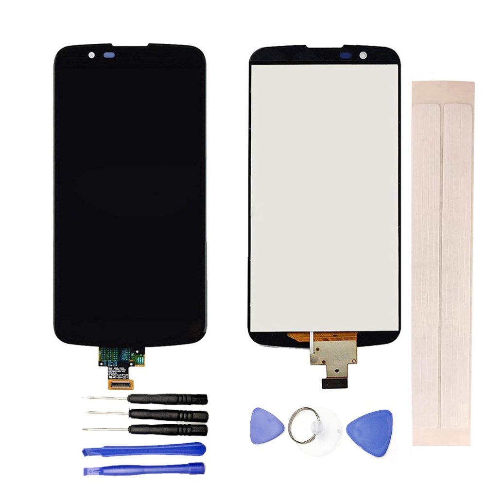 JayTong LCD Display & Replacement Touch Screen Digitizer Assembly with Free Tools for L-G K10 K410 K420 K430 Black