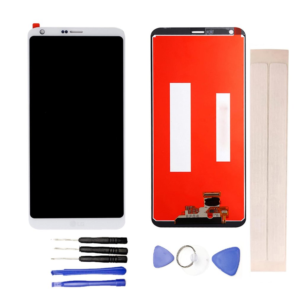 JayTong LCD Display & Replacement Touch Screen Digitizer Assembly with Free Tools for L-G G6 H870 H871 H872 G600 VS988 White