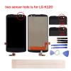 JayTong LCD Display & Replacement Touch Screen Digitizer Assembly with Free Tools for L-G K4 LTE K120AR K120E K120no fit Single Hole Black view 1