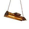 KJLARS 31.5" Rustic Farmhouse Chandelier Steampunk Billiards Light Fixtures view 1