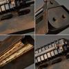 KJLARS 31.5" Rustic Farmhouse Chandelier Steampunk Billiards Light Fixtures view 2