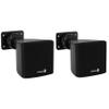 Dayton Audio SAT3B 3" Cube Speaker Pair Black view 1