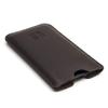 Dockem Executive Sleeve for iPhones 6.1 and 6.3 inch: Slightly Padded Premium Faux Leather w/Microfiber Lining: Slim Slip-on Case [Dark Brown] view 2
