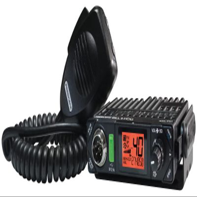 President Electronics BILL CB Radio, 40 Channels AM, 12 Volts, USB 5V/2.1A, Up/Down Channel Selector, Volume Adjustment and ON/OFF, Manual Squelch and ASC, Multi-functions LCD Display, S-meter