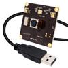 ELP 13mp Autofocus USB Camera Module with Microphone 75degree No Distortion Lens Mini UVC USB2.0 Video Audio Webcam Board IMX214 Free Driver Lightburn Camera for Computer, Raspberry Pi, Jetson Nano view 1