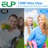 ELP 13mp Autofocus USB Camera Module with Microphone 75degree No Distortion Lens Mini UVC USB2.0 Video Audio Webcam Board IMX214 Free Driver Lightburn Camera for Computer, Raspberry Pi, Jetson Nano view 2