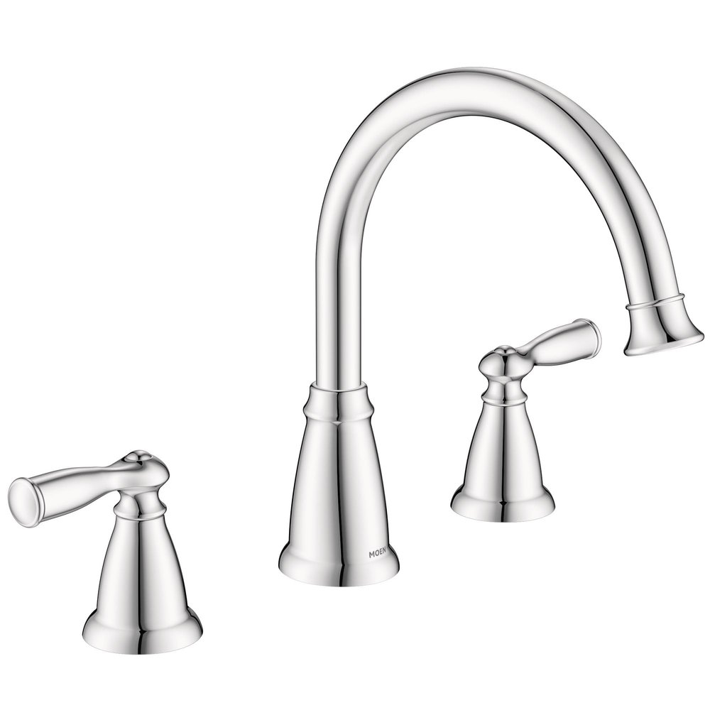 Moen 86924 Faucet TUB 2HDL HI-ARC Chrome Household