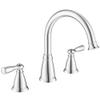 Moen 86924 Faucet TUB 2HDL HI-ARC Chrome Household view 1
