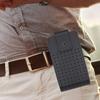 Cellet Teramo Leather Phone Holster with Belt Clip; Compatible with iPhone 16 Pro Max, Galaxy S25 Ultra & Similar Sized Phones; 360 Rotating Swivel Clip, Premium Leather Pouch with Magnetic Closure view 3