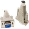 CablesOnline 2-Pack PS/2 MiniDin6 Female to DB9 Serial Female Mouse Adapter, AD-M01-2 view 2
