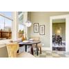 Living District Eclipse 1-Light Metal Pendant & Glass in Chrome/Clear view 2