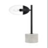 Living District Eclipse 1 Light Black Table Lamp with Clear Glass view 2