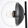 Living District Eclipse 1 Light Black Table Lamp with Clear Glass view 3
