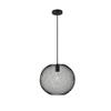 Elegant Lighting Living District Keller 1-Light Mid-Century Metal Pendant - Black view 1