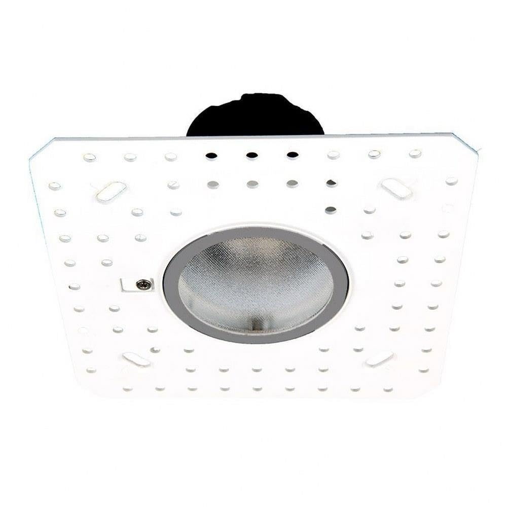 WAC Lighting R2ARWL-A927-HZ Aether 2in Round Wall Wash Invisible Light Engine Trim & LED, Asymmetrical Beam, Haze