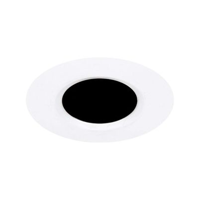 WAC Lighting R3CRPL-WT Oculux Architectural 3.5" LED Round Pinhole Invisible Trim, White