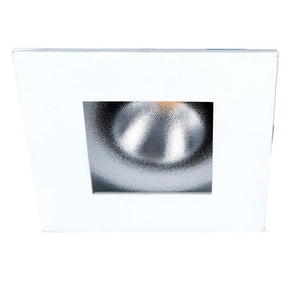 WAC Lighting R2ASAT-F830-WT Aether 2in Square Adjustable Light Engine Trim & LED, Flood Beam-40 Degrees, White