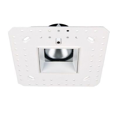 WAC Lighting R2ASDL-S840-WT Aether 2in Square Invisible Light Engine Trim & LED, Spot Beam-17 Degrees, White
