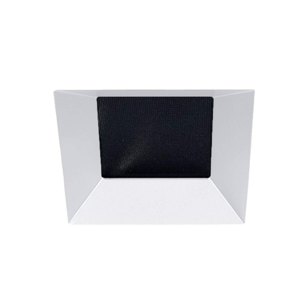 WAC Lighting R3CSDL-WT Oculux Architectural 3.5" LED Square Open Reflector Invisible Trim, White