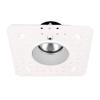 Aether LED 2in Round Invisible Trim with LED Light Engine 2700K 17 Deg Beam in Haze view 2