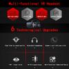 VR Headset with Remote Controller,HD 3D VR Glasses Virtual Reality Headset for VR Games & 3D Movies, VR Headset for iPhone/Android phone Compatible 4.7-6 inch view 3