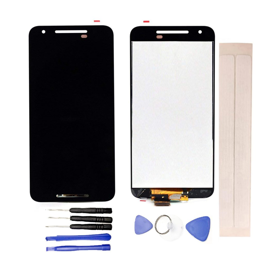 JayTong LCD Display & Replacement Touch Screen Digitizer Assembly with Free Tools for L-G Nexus 5X H790 H791 H795 Black