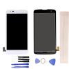 JayTong LCD Display & Replacement Touch Screen Digitizer Assembly with Free Tools for L-G K8 LTE US375 K373 K350 K371 White view 1