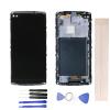 JayTong LCD Display & Replacement Touch Screen Digitizer Assembly with Free Tools for L-G V10 H900 H901 VS990 H960 H961 Black with Frame view 1
