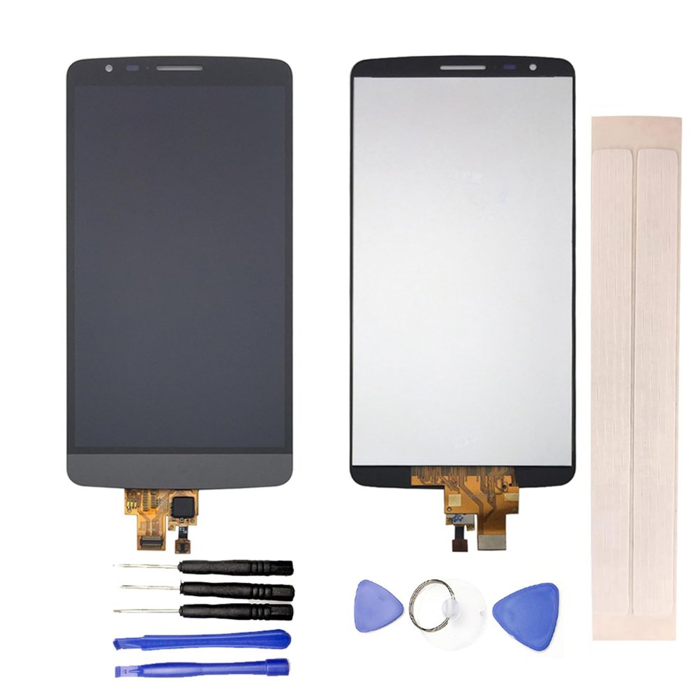 JayTong LCD Display & Replacement Touch Screen Digitizer Assembly with Free Tools for L-G G3 Stylus D690 D690N D693 D693N Black
