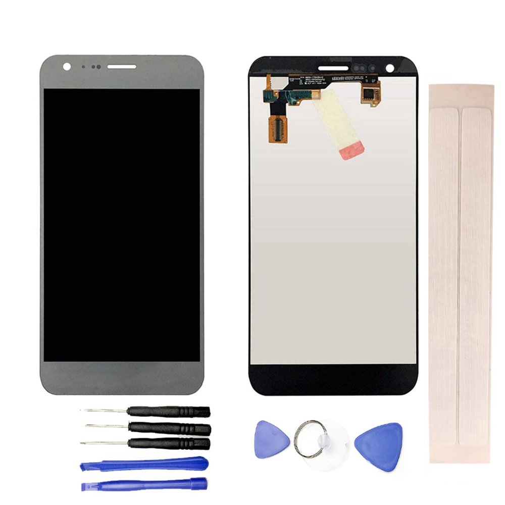 JayTong LCD Display & Replacement Touch Screen Digitizer Assembly with Free Tools for L-G X Cam K580 K580F K580I K580Y Silver