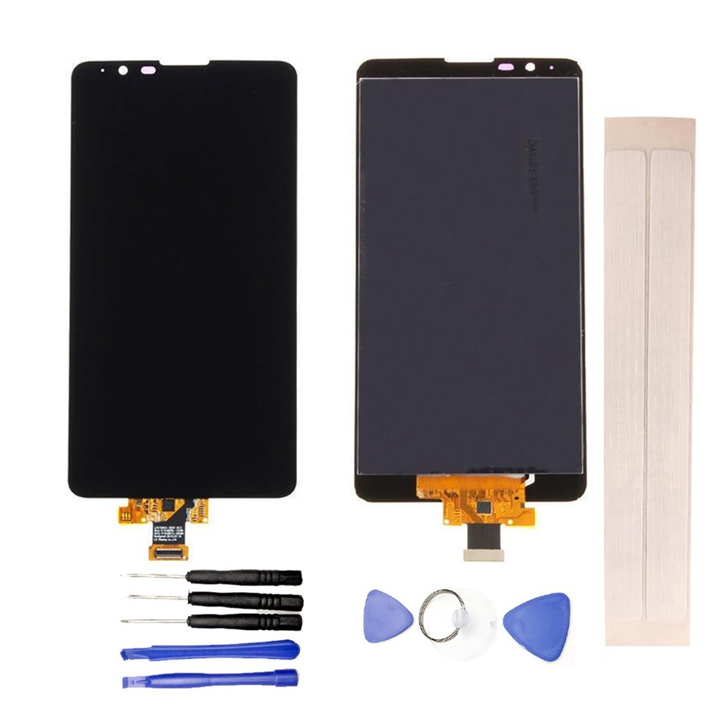 JayTong LCD Display & Replacement Touch Screen Digitizer Assembly with Free Tools for L-G Stylo 2 / Stylus 2 LS775 K520 K540 F720L Black