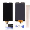 JayTong LCD Display & Replacement Touch Screen Digitizer Assembly with Free Tools for L-G Stylo 2 / Stylus 2 LS775 K520 K540 F720L Black view 1
