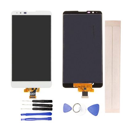 JayTong LCD Display & Replacement Touch Screen Digitizer Assembly with Free Tools for L-G Stylo 2 / Stylus 2 LS775 K520 K540 F720L White