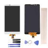 JayTong LCD Display & Replacement Touch Screen Digitizer Assembly with Free Tools for L-G Stylo 2 / Stylus 2 LS775 K520 K540 F720L White view 1