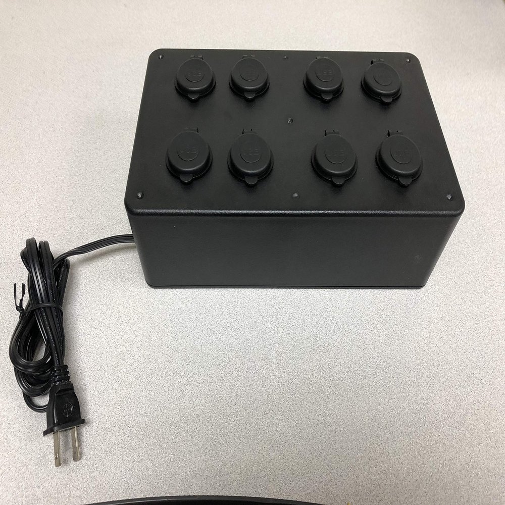 16 Port USB Charging Station Assembled in US with Warranty