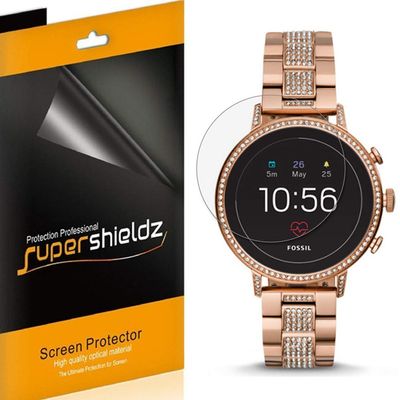 Supershieldz (6 Pack) Designed for Fossil Q Venture HR Gen 4 Smartwatch Screen Protector, Anti Glare and Anti Fingerprint (Matte) Shield
