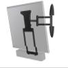 SoundXtra Cantilever TV Mount for Bose Solo 5, Black view 2