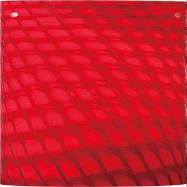 VOLUME LIGHTING GS-310 8" Red Frit Glass