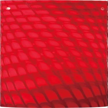 VOLUME LIGHTING GS-310 8" Red Frit Glass